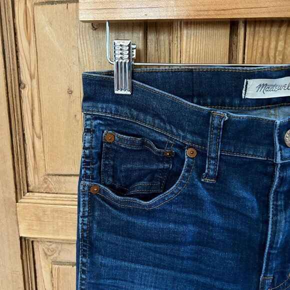 Madewell‎ 27 Tall 9" High Riser Skinny Skinny Jeans Denim Medium Wash - Picture 6 of 12